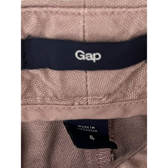 Gap Shorts Womens Size 4 Small Chinos Cotton Solid Flat Front Casual Summer - Picture 13 of 14